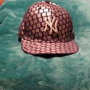 New Era Blue and Silver NY Logo Hat